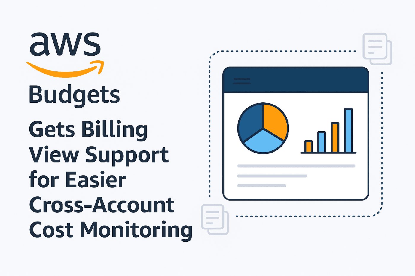 AWS Budgets with Billing View support allows you to create and monitor budgets across multiple AWS accounts without…