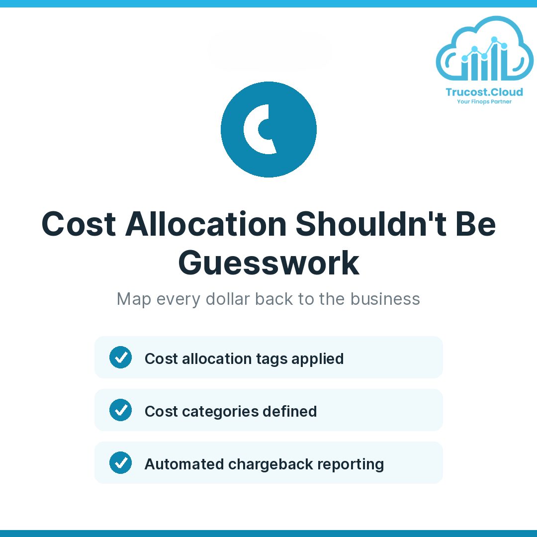 AWS chargeback vs showback cost allocation comparison