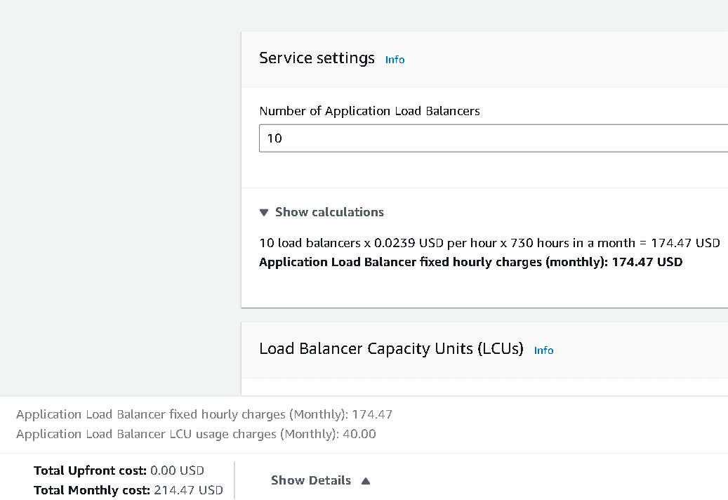 SaaS platform initially running 10 microservices