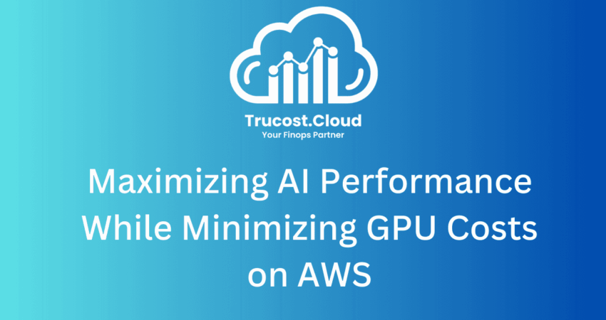 "AWS AI infrastructure optimization with SageMaker and GPU cost-saving tools"
