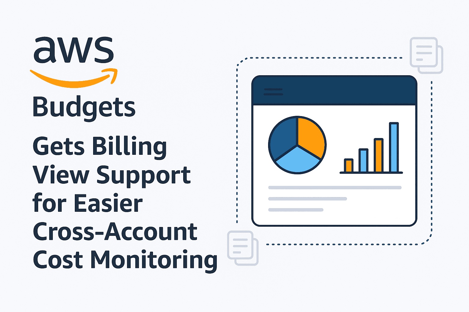 AWS Budgets with Billing View support allows you to create and monitor budgets across multiple AWS accounts without requiring management account access. You can filter cost data by Cost Allocation Tags or specific accounts, making cost tracking more flexible and secure.