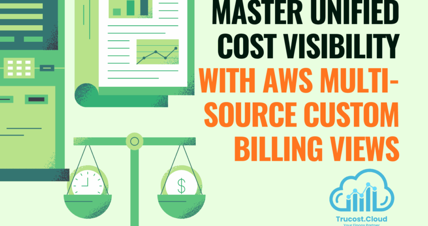 AWS Multi-Source Custom Billing Views (MSCBVs) allow enterprises to combine cost and usage data from multiple AWS organizations into a single, unified view. This feature simplifies FinOps by enabling centralized cost visibility, cross-organizational budgeting, and reporting without restructuring AWS accounts or organizations. MSCBVs support up to 20 source billing views and can be shared securely across accounts using AWS Resource Access Manager (RAM).